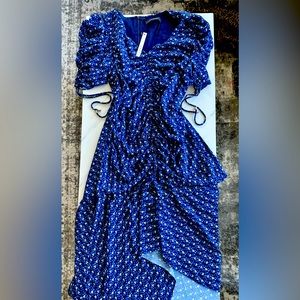 Blue floral Caara dress | XL